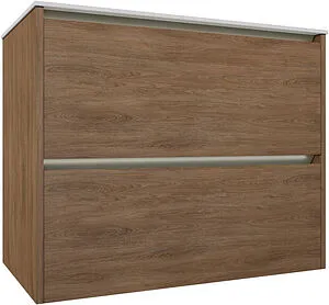 Тумба-умывальник подвесная Allen Brau Activity 80 дуб/олива браш 1.34012.NO+, 1