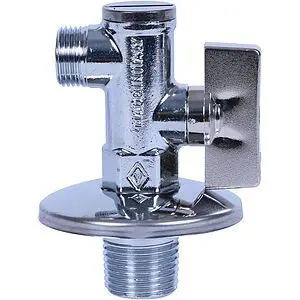 Кран шаровый угловой с фильтром ½&quot;н x ⅜&quot;н Bugatti Minnesota 08710004, 5