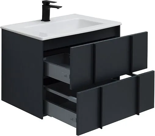 Тумба под умывальник подвесной Allen Brau Reality 70 антрацит 1.32004.AM