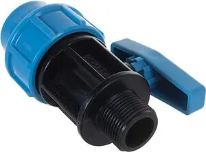 Кран шаровый с переходом на пнд трубу 25мм x ¾"н Джилекс 9365 Кран шаровый с переходом на пнд трубу 25мм x ¾"н Джилекс 9365, 2