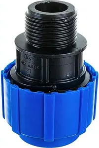 Муфта компрессионная переходная 25мм x ¾"н ТПК-Аква 50030025 Муфта компрессионная переходная 25мм x ¾"н ТПК-Аква 50030025, 4