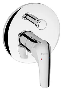 Смеситель для ванны скрытого монтажа Ravak Rosa RS 065.01 хром X070050, 1