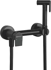 Гигиенический душ со смесителем Gross Aqua Bidet Evo чёрный матовый GA012202MB, 1