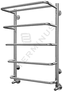 Полотенцесушитель водяной лесенка Terminus Полка П5 450х696 полированная сталь 4670030723147, 2