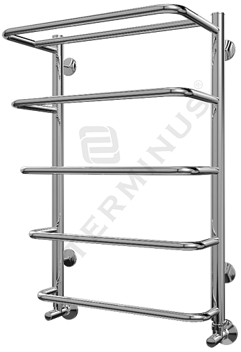 Полотенцесушитель водяной лесенка Terminus Полка П5 450х696 полированная сталь 4670030723147