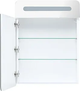 Шкаф-зеркало Aquanet Лукка 70L белый 00178955, 4