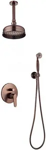 Душевая система со смесителем для душа Swedbe Terracotta Art терракотовый 2553, 1