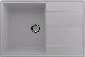 Мойка кухонная Ulgran Prima 750-04 платина, 1