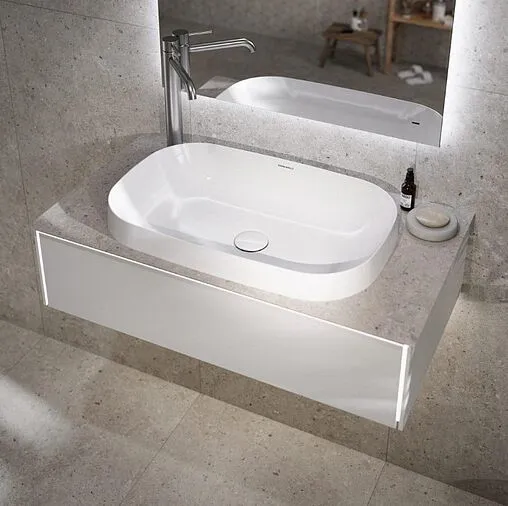 Тумба-умывальник подвесная Kerama Marazzi Magica 90 утренний серый матовый MA.90.1\MGR.M+MA.wbi.65+