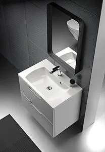 Зеркало с подсветкой Ravak Strip 60 чёрный X000001570, 3