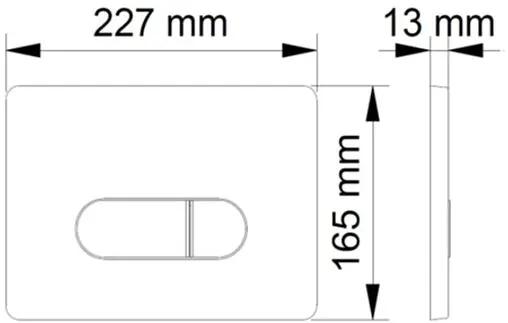Клавиша смыва для унитаза BERGES Novum D8 040038 бронза