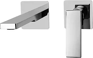 Смеситель для раковины из стены Paffoni Elle хром EL105CR70, 1