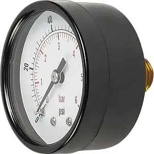Манометр радиальный UniPump 50мм 6 бар ¼&quot; 18447, 2
