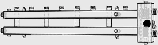 Распределительный коллектор 5 контуров с гидрострелкой 1¼&quot;н x 1&quot;н Север-М4+1 1925089