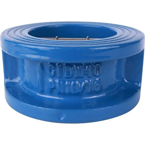 Клапан обратный поворотный двустворчатый межфланцевый Ду40 Ру16 Tecofi CB3448N-EP0040