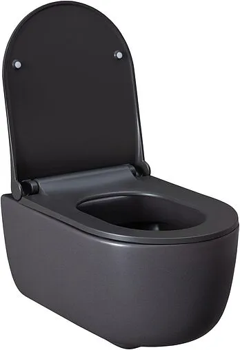 Унитаз подвесной безободковый Allen Brau Priority антрацит 4.31002.AN