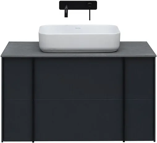 Тумба под умывальник подвесная Allen Brau Reality 90 антрацит 1.32006.AM