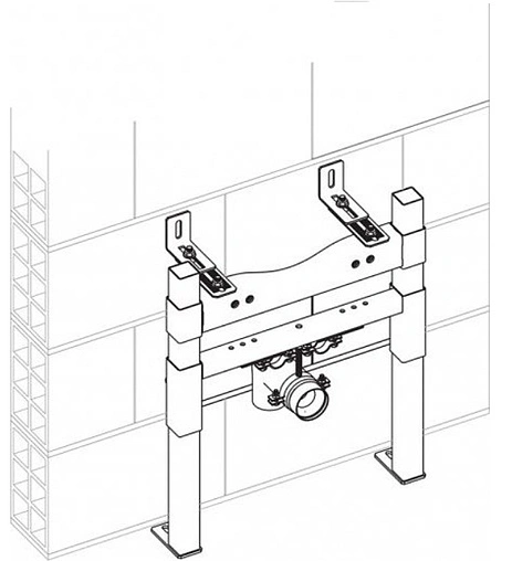 Инсталляция для биде BelBagno BB024-BD