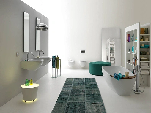 Унитаз подвесной Kerasan Aquatech белый 371501