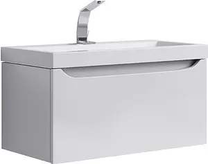 Тумба-умывальник подвесная Aqwella Verona 80 белый Ver.01.08/W+Inf.08.04.D Тумба-умывальник подвесная Aqwella Verona 80 белый Ver.01.08/W+Inf.08.04.D, 1