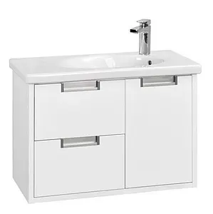 Тумба-умывальник подвесная Roca Etna 80 белый глянец 857301806+32700A000, 1