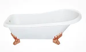 Ванна отдельностоящая из искусственного камня Esse Santorini 171x78 ножки бронза Ванна отдельностоящая из искусственного камня Esse Santorini 171x78 ножки бронза, 1