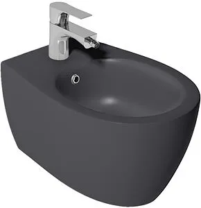 Биде подвесное ISVEA Sentimenti Neo антрацит 10AR41010SV-2C Биде подвесное ISVEA Sentimenti Neo антрацит 10AR41010SV-2C, 1