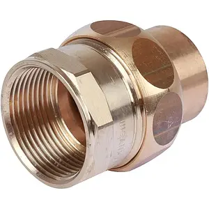 Американка пайка прямая переходная (коническое уплотнение) 54мм x 2&quot;в Sanha 4340g 14340542, 2