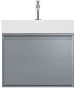 Тумба под умывальник подвесная Isvea Pro 60 серый 21SF1201060I Тумба под умывальник подвесная Isvea Pro 60 серый 21SF1201060I, 3
