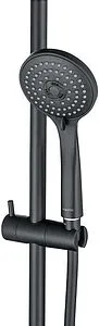 Душевая система со смесителем для душа Aquatek Вега чёрный матовый AQ1074MB Душевая система со смесителем для душа Aquatek Вега чёрный матовый AQ1074MB, 4
