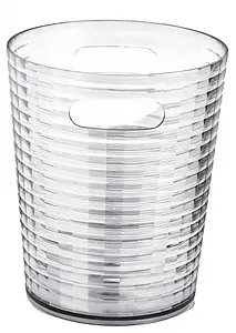 Ведро для мусора Fixsen Glady прозрачный FX-09-00, 1