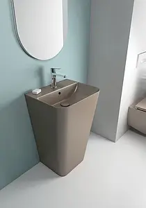 Раковина ISVEA Sott'Aqua 50 коричневый 10SQ37001SV-2H, 4