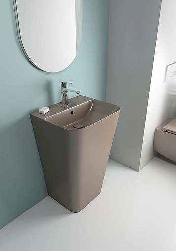 Раковина ISVEA Sott'Aqua 50 коричневый 10SQ37001-2H