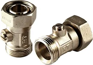 Узел нижнего подключения радиатора раздельный прямой ¾"ек x ¾"ек Royal Thermo RTE 07.0020 Узел нижнего подключения радиатора раздельный прямой ¾"ек x ¾"ек Royal Thermo RTE 07.0020, 1