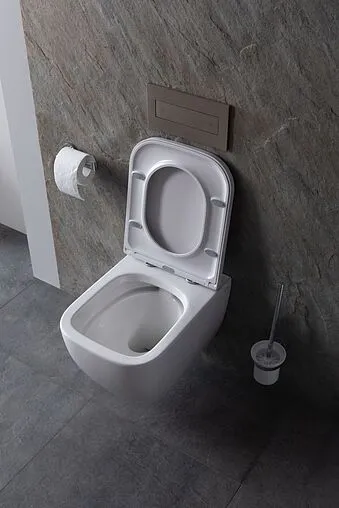 Унитаз подвесной безободковый Allen Brau Infinity белый 4.21004.20