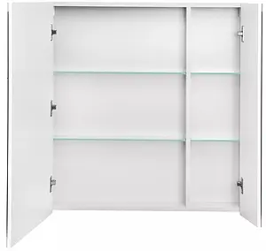 Шкаф-зеркало Aquaton Нортон 80 белый глянец 1A249202NT010 Шкаф-зеркало Aquaton Нортон 80 белый глянец 1A249202NT010, 3