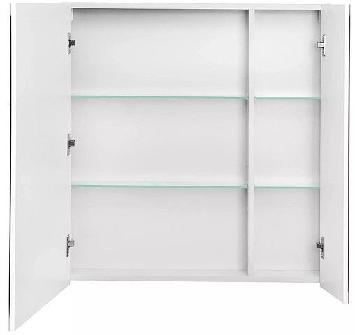 Шкаф-зеркало Aquaton Нортон 80 белый глянец 1A249202NT010