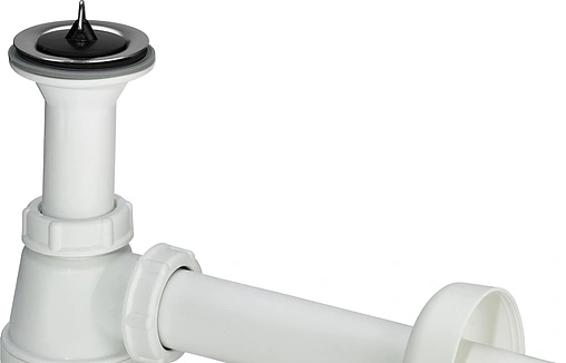 Сифон бутылочный для раковины Viega 5726 белый 103927