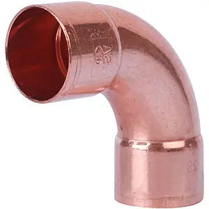 Отвод пайка двухраструбный 28мм угол 90° Sanha 5002A 15002A28E Отвод пайка двухраструбный 28мм угол 90° Sanha 5002A 15002A28E, 1