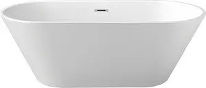 Ванна акриловая отдельностоящая Aquatek Хорса 168x76 AQ-5776 Ванна акриловая отдельностоящая Aquatek Хорса 168x76 AQ-5776, 1