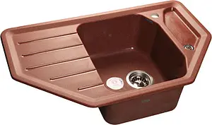 Мойка кухонная GranFest Corner C-800E красный марс Мойка кухонная GranFest Corner C-800E красный марс, 1