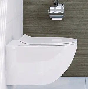 Крышка-сиденье для унитаза с микролифтом VitrA Sento белый 130-003-009 Крышка-сиденье для унитаза с микролифтом VitrA Sento белый 130-003-009, 3