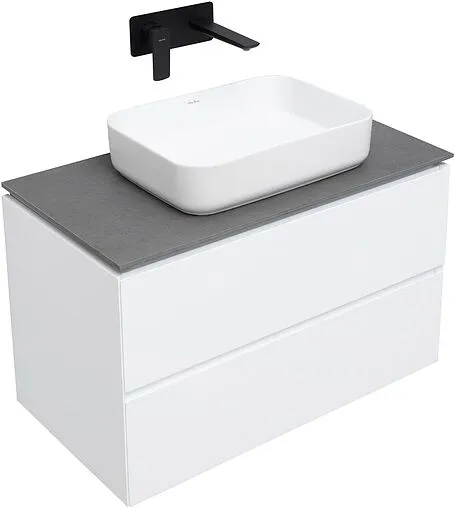 Тумба под умывальник подвесная Allen Brau Infinity 85 белый 1.21001.WM