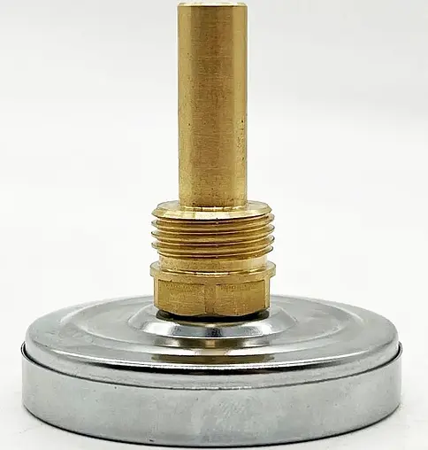 Термометр биметаллический TIM 63мм 120°С гильза 50мм ½&quot; Y-63A-50-120