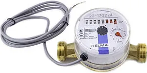 Счетчик воды импульсный Ду15 Itelma WFK24.D110 Счетчик воды импульсный Ду15 Itelma WFK24.D110, 1