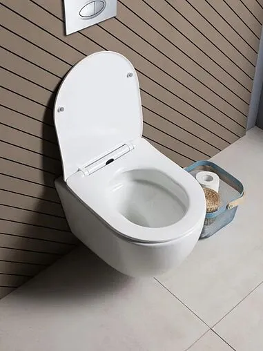 Унитаз подвесной безободковый Aquanet Cetus 3.0 W SHORT Tornado белый Cetus 3.0 W SHORT T