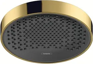 Лейка верхнего душа Hansgrohe Rainfinity 360 1jet полированное золото/графит 26231990 Лейка верхнего душа Hansgrohe Rainfinity 360 1jet полированное золото/графит 26231990, 1
