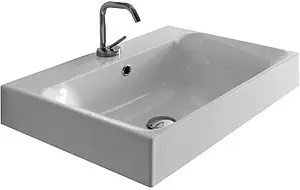 Раковина Kerasan Cento 70 белый 353201*1 Раковина Kerasan Cento 70 белый 353201*1, 1