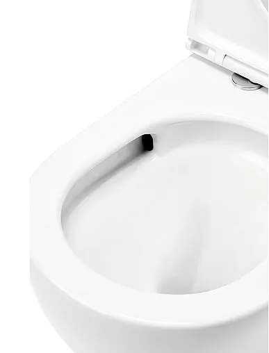 Комплект 6 в 1 TECEspring Base R K401203WCR с кнопкой TECEspring V 9940203 белый глянцевый/хром глянцевый