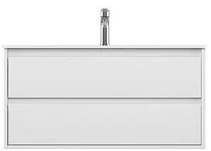 Тумба под умывальник подвесная Isvea Pro 100 белый 21MG1001100I Тумба под умывальник подвесная Isvea Pro 100 белый 21MG1001100I, 3